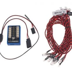 G.T. Power Modellbau-Beleuchtung Flashing Car LED