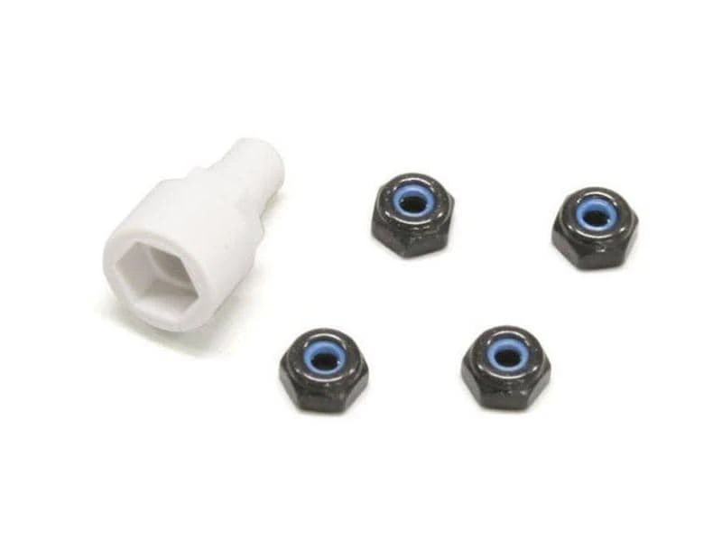 Kyosho Radmutter Color Nylon Nut Black Mini-Z MZW13BK 3 Kyosho Radmutter Color Nylon Nut Black Mini-Z MZW13BK
