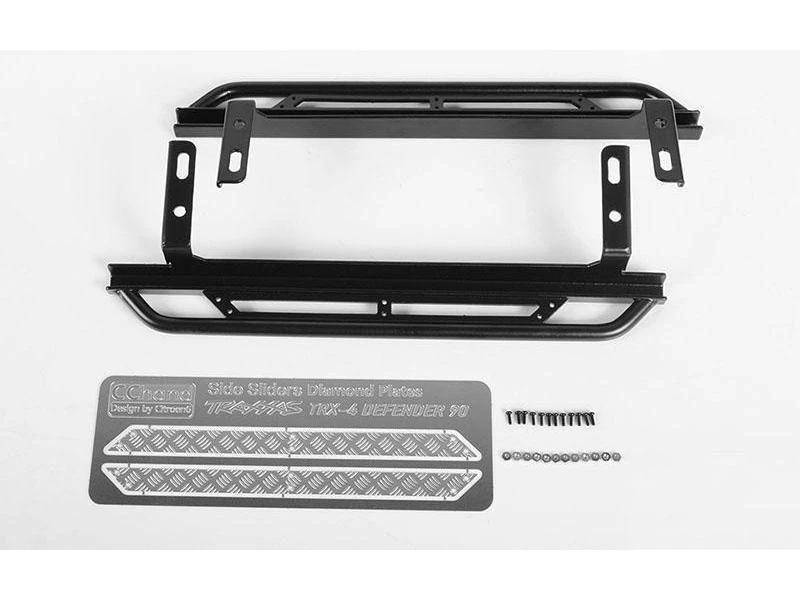 RC4WD Modellbau Rock Slider Pedals TRX-4 Defender 3 RC4WD Modellbau Rock Slider Pedals TRX-4 Defender