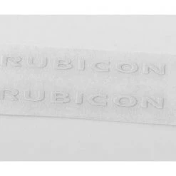 RC4WD Emblem Front Hood Logo Weiss