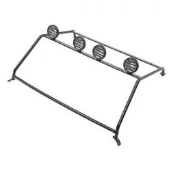 RC4WD Modellbau-Überrollbügel Exterior Steel Lights VS4-10 Schwarz