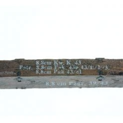 OEM Munitionskiste 8.8cm Kw K.43 Wehrmacht, Lehmbraun